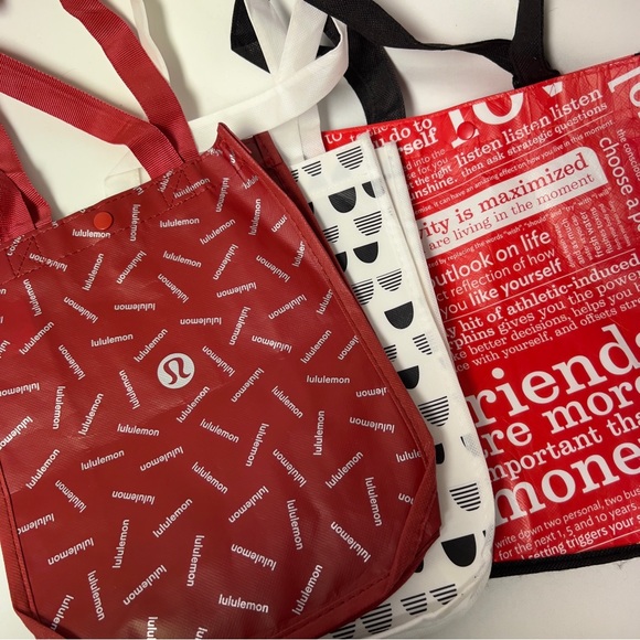 lululemon athletica Handbags - 3Small Shopper Bags